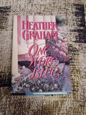 4/$30 Heather Graham "One Wore Blue" - Hardcover Novel